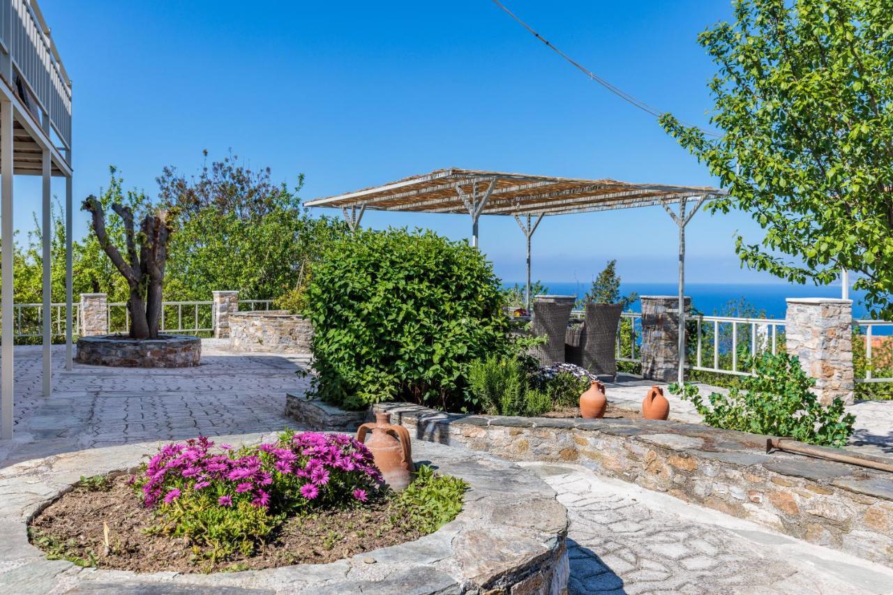 Vainas Belvedere Villa Skopelos Exterior foto