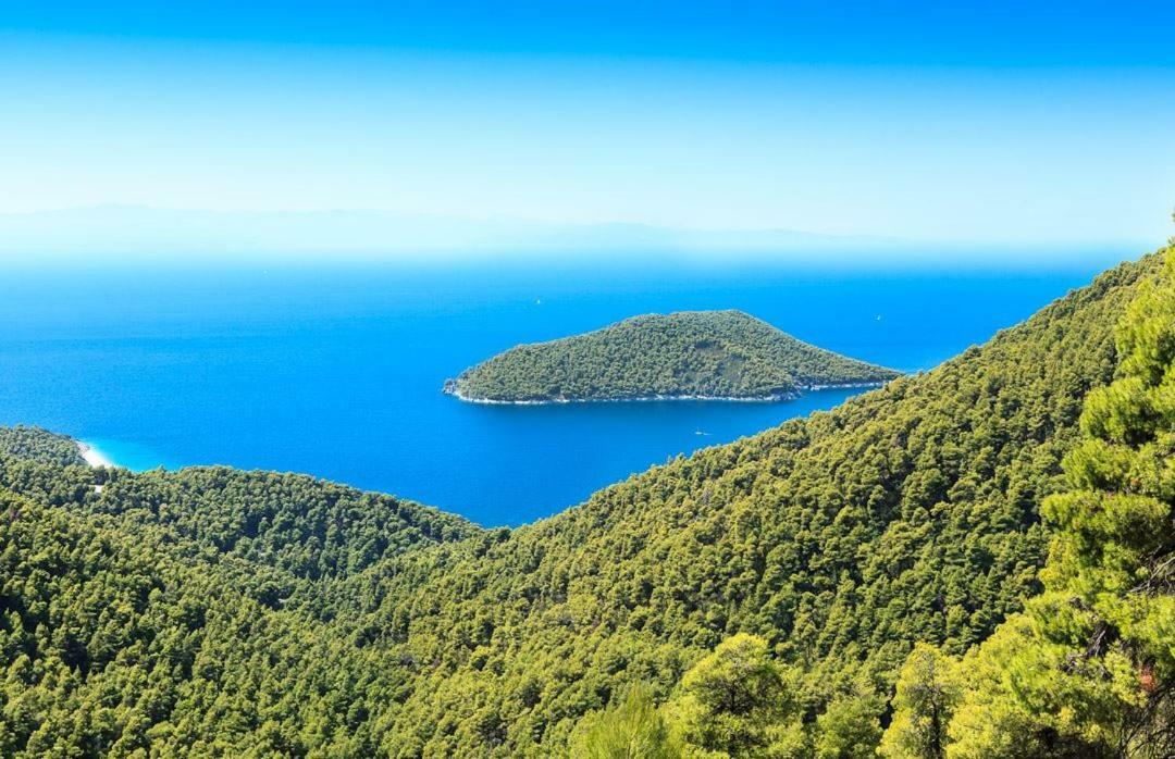 Vainas Belvedere Villa Skopelos Exterior foto